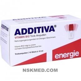 ADDITIVA Vitamin B12 Trinkampullen 10 St