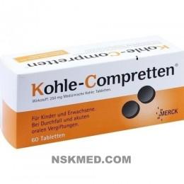 Коле компреттен таблетки (KOHLE Compretten) Tabletten 60 St