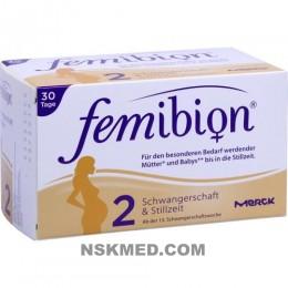 FEMIBION Schwangerschaft 2 D3+DHA+400 μg Folat 2X30 St