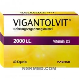 VIGANTOLVIT 2.000 I.E. Vitamin D3 Weichkapseln 60 St