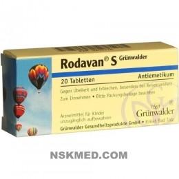 RODAVAN S Grünwalder Tabletten 20 St
