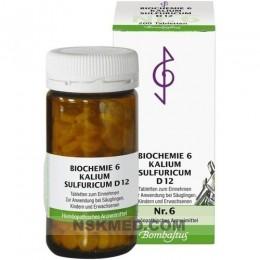 BIOCHEMIE 6 Kalium sulfuricum D 12 Tabletten 200 St