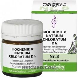 BIOCHEMIE 8 Natrium chloratum D 6 Tabletten 80 St