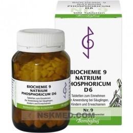 BIOCHEMIE 9 Natrium phosphoricum D 6 Tabletten 500 St