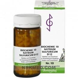 BIOCHEMIE 10 Natrium sulfuricum D 12 Tabletten 200 St