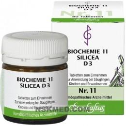 BIOCHEMIE 11 Silicea D 3 Tabletten 80 St