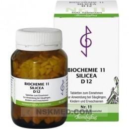 BIOCHEMIE 11 Silicea D 12 Tabletten 500 St