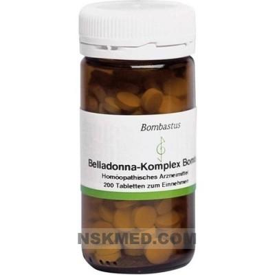 BELLADONNA KOMPLEX Bombastus Tabletten 200 St