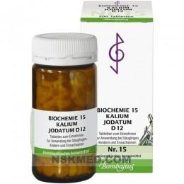 BIOCHEMIE 15 Kalium jodatum D 12 Tabletten 200 St