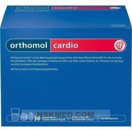 ORTHOMOL Cardio Granulat+Kapseln 30 Kombipackung 1 St