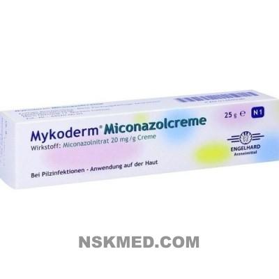 MYKODERM Miconazolcreme 25 g