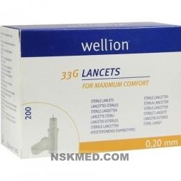 WELLION Lancets 33 G 200 St