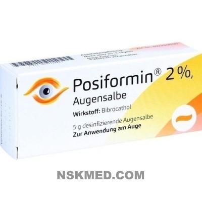 Посиформин мазь глазная (POSIFORMIN) 2% Augensalbe 5 g