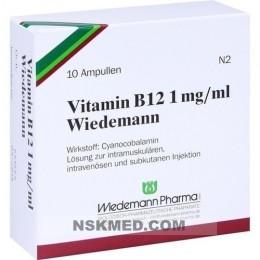 VITAMIN B12 Wiedemann Ampullen 10 St