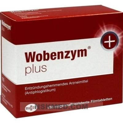Вобэнзим плюс таблетки (WOBENZYM Plus) magensaftresistente Tabletten 100 St