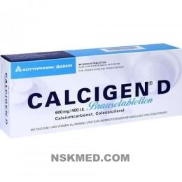 CALCIGEN D 600 mg/400 I.E. Brausetabletten 40 St