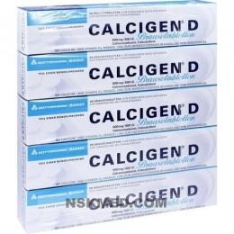 CALCIGEN D 600 mg/400 I.E. Brausetabletten 100 St