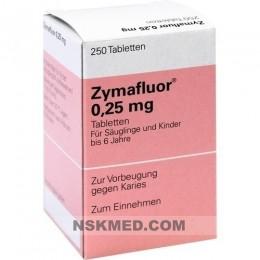 Зимафлуор таблетки (ZYMAFLUOR 0,25 mg) Tabletten 250 St