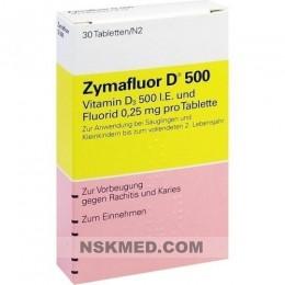 Зимафлуор таблетки (ZYMAFLUOR) D 500 Tabletten 30 St