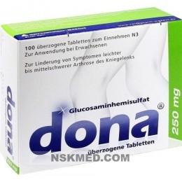 Дона таблетки (DONA) 250 mg überzogene Tabletten 100 St