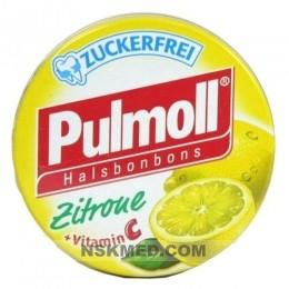 PULMOLL Hustenbonbons Zitrone zuckerfrei 20 g
