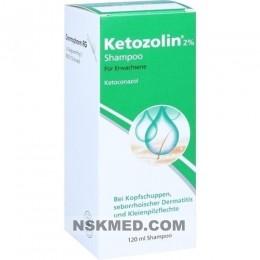 Кетозолин шампунь (KETOZOLIN) 2% Shampoo 120 ml