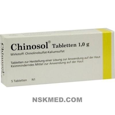 CHINOSOL 1,0 g Tabletten 5 St