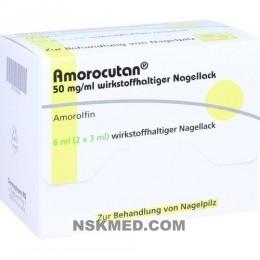 Аморокутан (Аморолфин 50 мг) лак для ногтей 6 мл (AMOROCUTAN 50 mg/ml wirkstoffhaltiger Nagellack) 6 ml