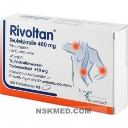 RIVOLTAN Teufelskralle 480 mg Filmtabletten 100 St