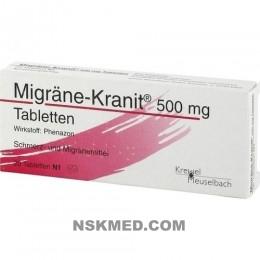 MIGRÄNE KRANIT 500 mg Tabletten 20 St