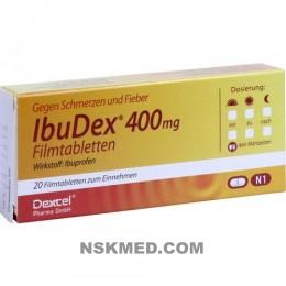 IBUDEX 400 mg Filmtabletten 20 St