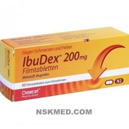IBUDEX 200 mg Filmtabletten 50 St