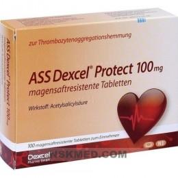 АСС дексел протект (ASS Dexcel Protect) 100 mg magensaftres.Tabletten 100 St