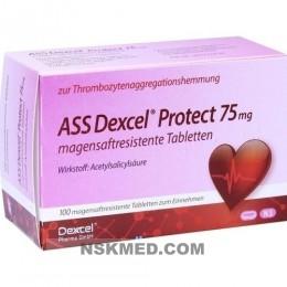 ASS Dexcel Protect 75 mg magensaftres.Tabletten 100 St