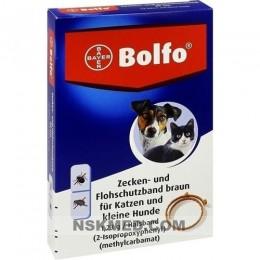 BOLFO Flohschutzband braun f.kleine Hunde/Katzen 1 St