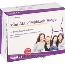 XLIM Aktiv Mahlzeit Riegel Vanille 6X75 g