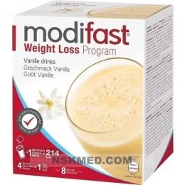 MODIFAST Programm Drink Vanille Pulver 8X55 g