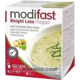 MODIFAST Programm Suppe Kartoffel-Lauch Pulver 8X55 g