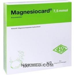 Магнезиокард 7.5 ммоль шипучие таблетки (MAGNESIOCARD 7,5 mmol Brausetabletten) 100 St