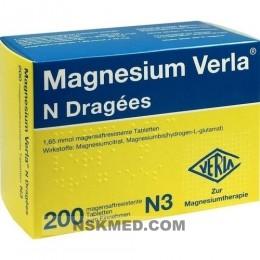 Магнезиум верла (MAGNESIUM VERLA) N Dragees 200 St