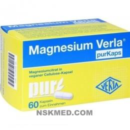 Магнезиум верла (MAGNESIUM VERLA) purKaps vegane Kapseln z.Einnehmen 60 St