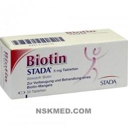 BIOTIN STADA 5 mg Tabletten 50 St