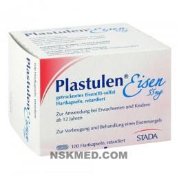 PLASTULEN Eisen 55 mg Retardkapseln 100 St