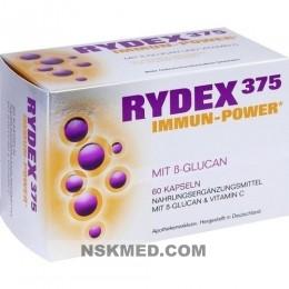 RYDEX 375 Beta-Glucan und Vitamin C Kapseln 60 St