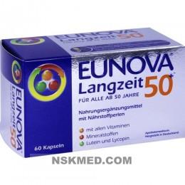 Эунова долгосрочная 50+ витамины для людей старше 50 лет капсулы (EUNOVA Langzeit 50+ Kapseln) 60 St