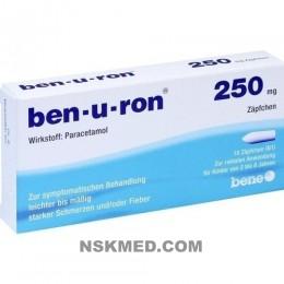 BEN-U-RON 250 mg Suppositorien 10 St