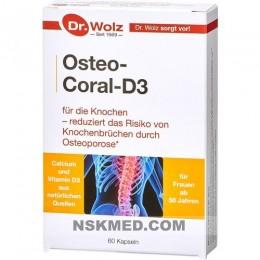 Остео капсулы (OSTEO CORAL) D3 Dr.Wolz Kapseln 60 St