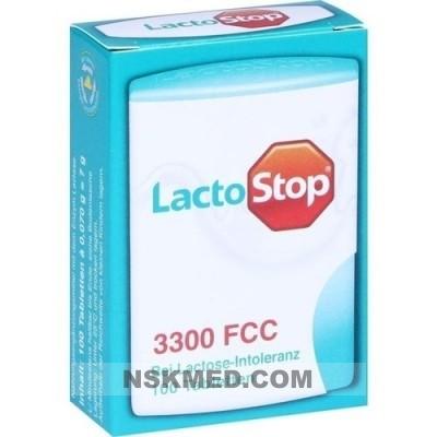 LACTOSTOP 3.300 FCC Tabletten Klickspender 100 St