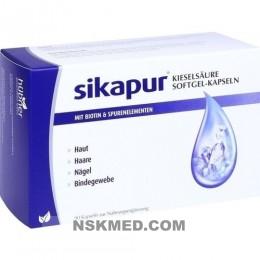 Сикапур софтгель капсулы с биотином (SIKAPUR Kieselsäure Softgel Kapseln mit Biotin) 90 St