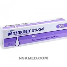 Бензакне 5% средство для лечения угревой сыпи гель 25 г (BENZAKNEN 5 Gel 25 g)